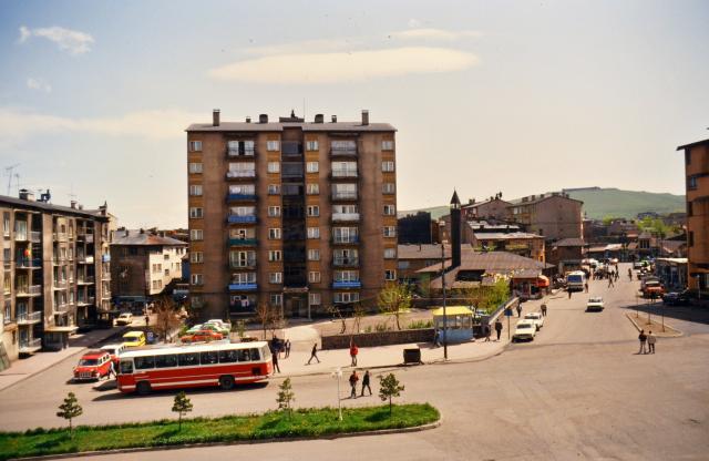 Blick aus dem Hotelzimmer in Erzurum