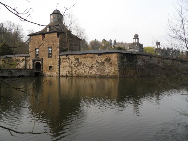 Ostansicht des Schlosses