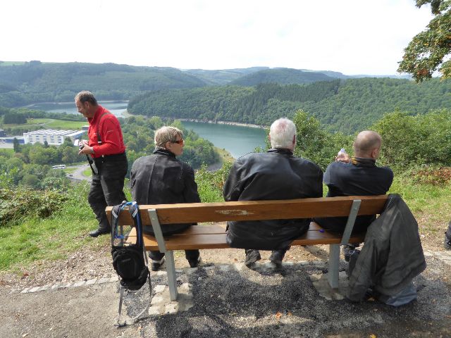 Die Mosel zeigte sich an diesem Tag von ihrer schnsten Seite