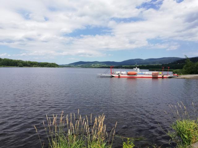 am Lipno-See