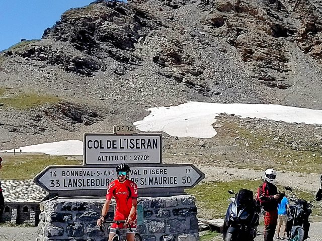 Col de l´Iseran auf 2.770 m Höhe