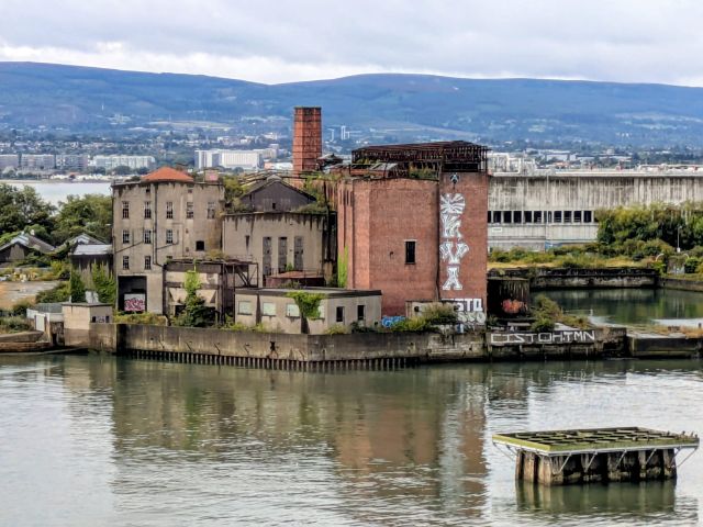 Anlaufen von Dublin