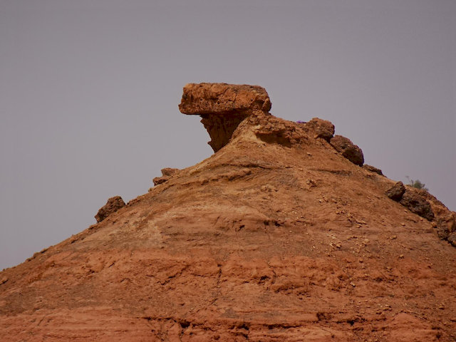 Nicht weit davon entfernt machten wir noch einen Abstecher zum sogenannten „E.T. Head“