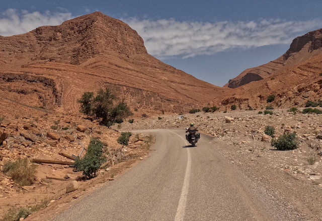 am Grand Canyon von Marokko