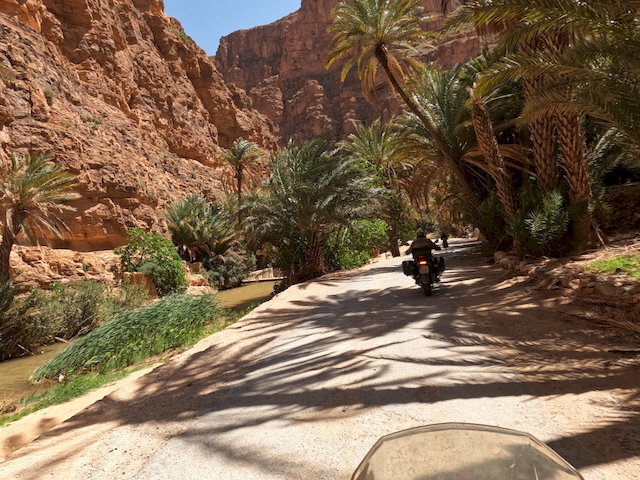 in der Schlucht von Aït Mansour