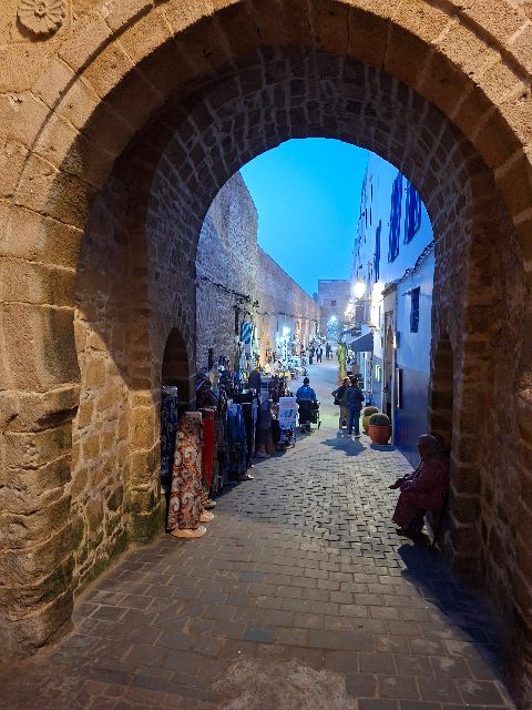 abends unterwegs durch Essaouira