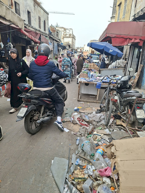 Flohmarkt in Casa-blanca