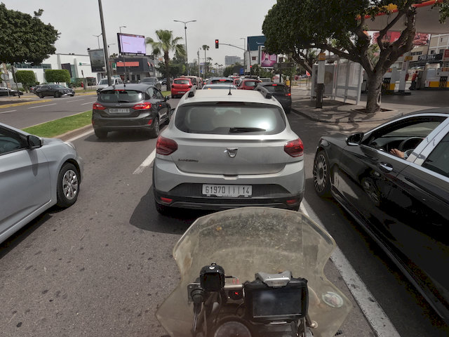 Mit der Stadt kam auch der Verkehr. Und zwar schlagartig.