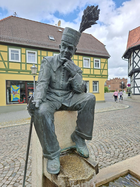 Brunnen des Harzgeroders Marktplatz