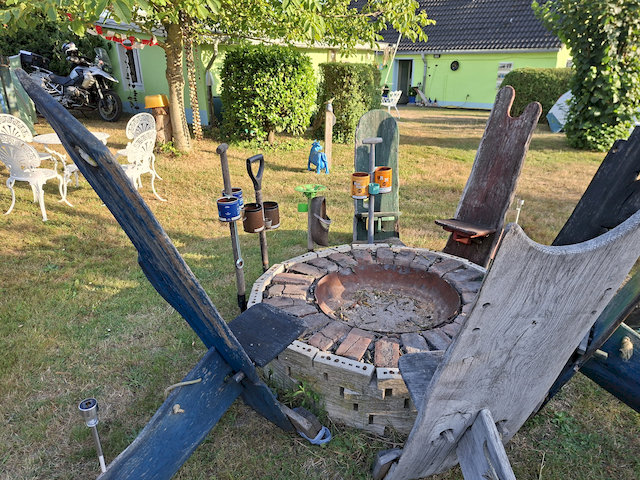 Lagerfeuer musste in diesem Jahr bei der Trockenheit leider ausfallen.