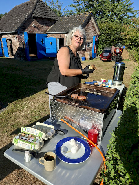 Annette verwöhnte uns am Freitag und Samstag wieder einmal mit ihren Kochkünsten. 