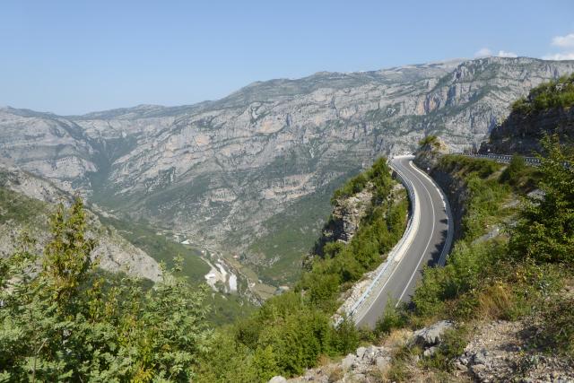 westliche Teil der Albanischen Alpen 