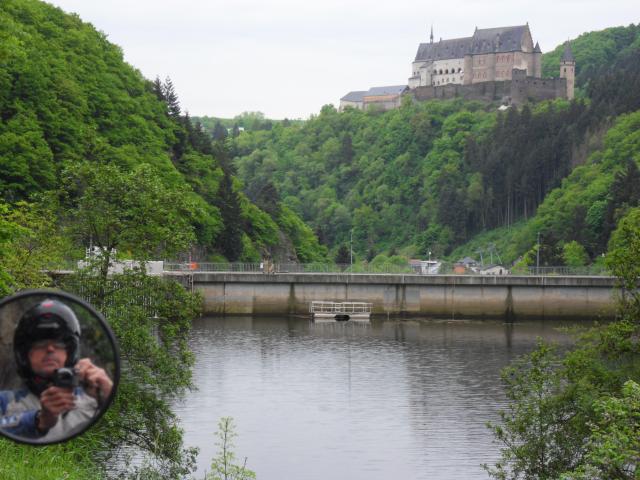Blick auf die Burg von Vianden