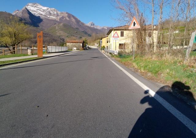 Apenninengipfel im Schnee