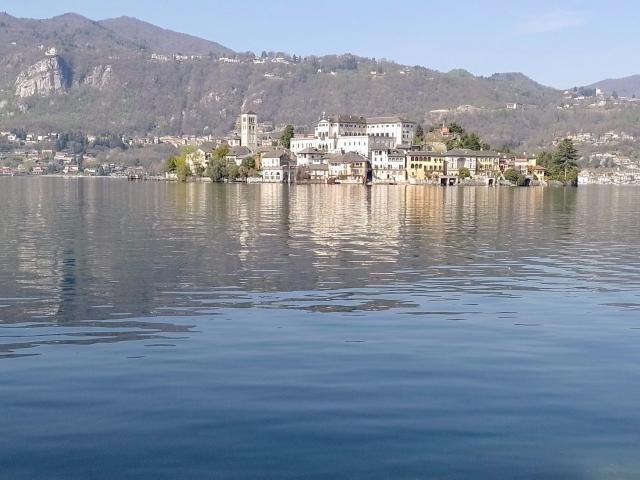 Blick auf die Insel San Giulio
