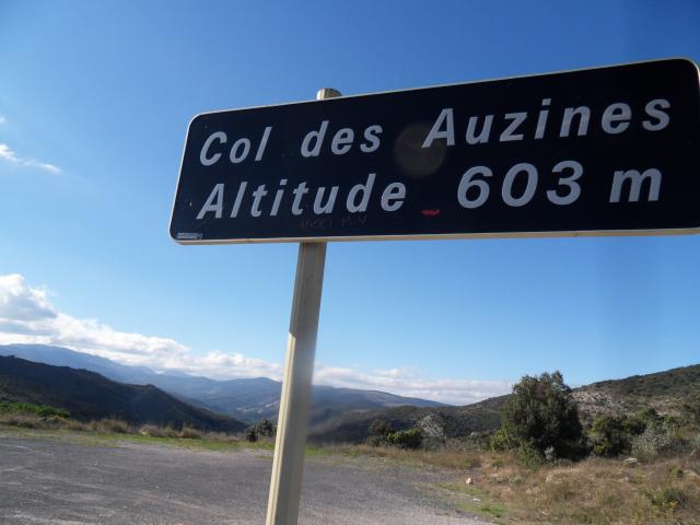 Col des Auzines (603 m)