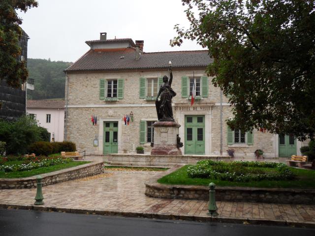 das Rathaus in Saint-Pons-De-Thomières