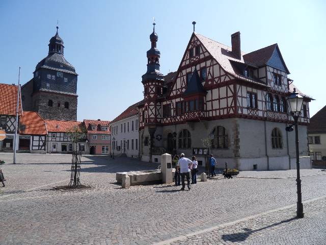 Marktplatz von Harzgerode
