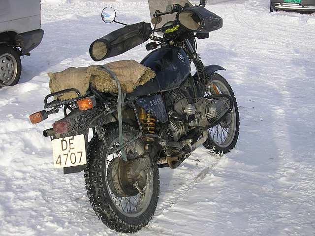 BMW auf Spikes