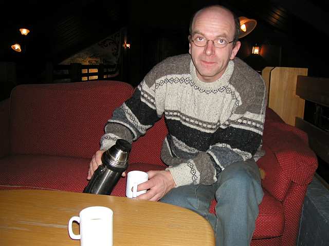 in der Lounge