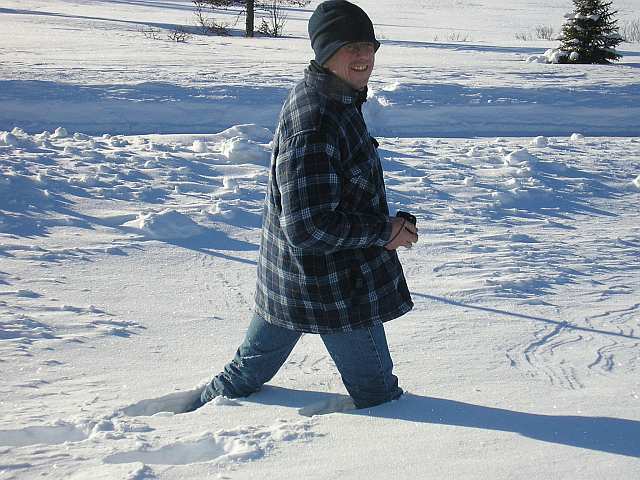 Spaziergang im Schnee
