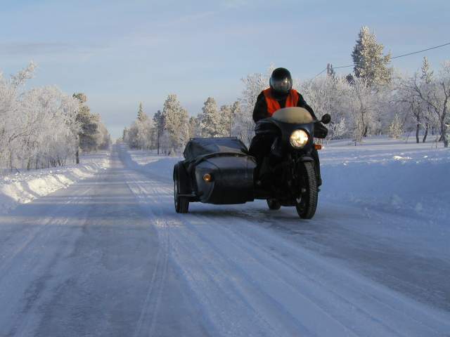 Fahrt ber das Idrefjell