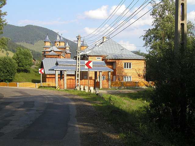 orthodoxe Holzkirche