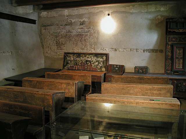 Schulraum der Kirchenburg