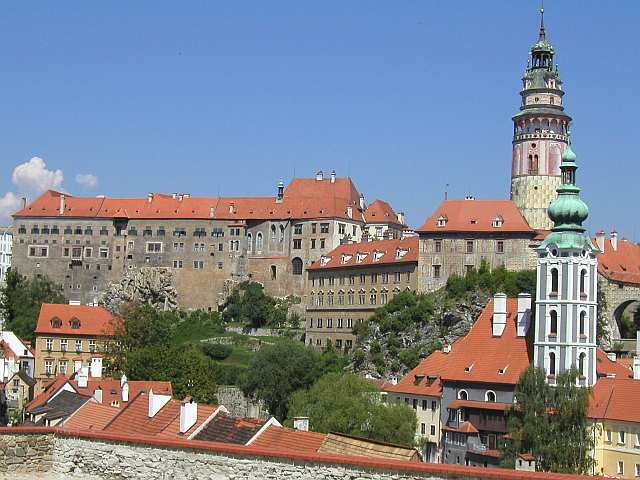 Blick auf Krumlov 