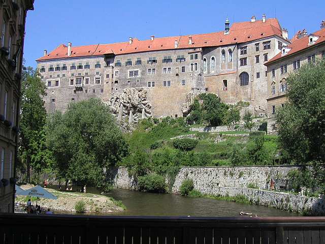 Blick auf Krumlov 