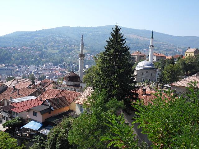 Blick über Travnik