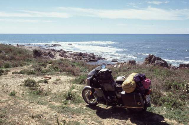 Pause an der Mittelmeerküste