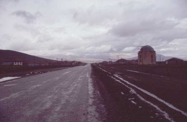 schlechte Straßen, schlechtes Wetter