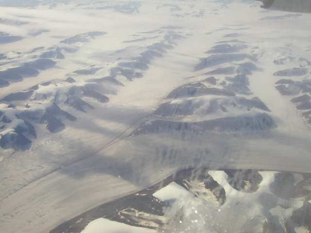 Blick auf Grönland