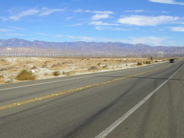 Windturbinen vor Palm Springs