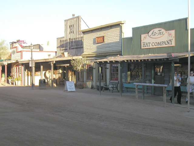Kulissen in Rawhide Arizona