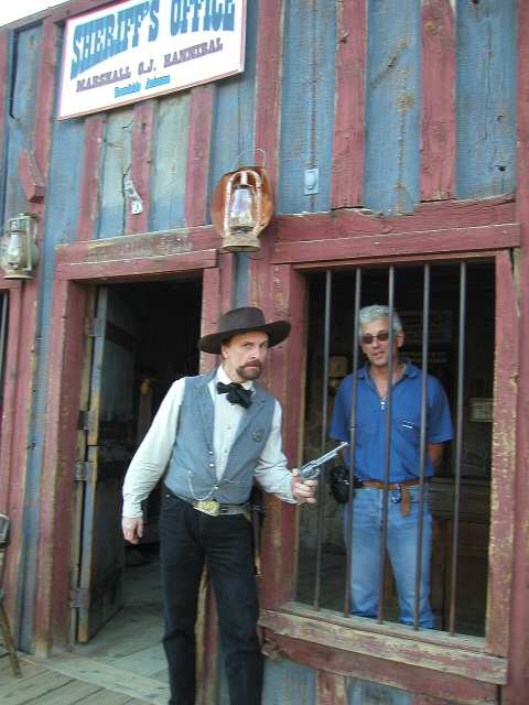 Gefangennahme in Rawhide, Arizona