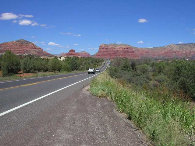 auf dem Weg nach Sedona, Arizona