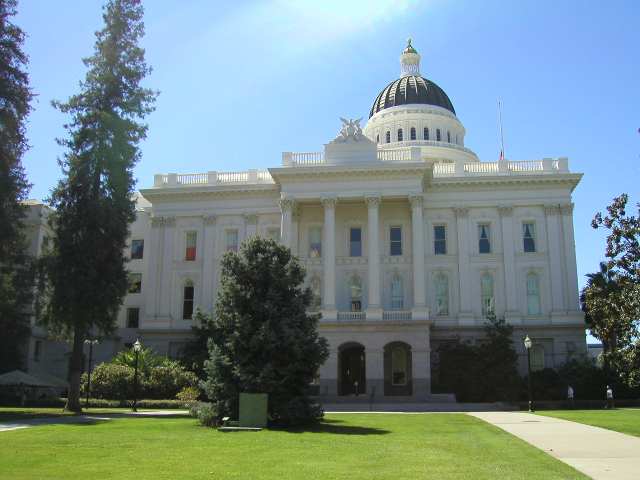 das Capitol in Sacramento