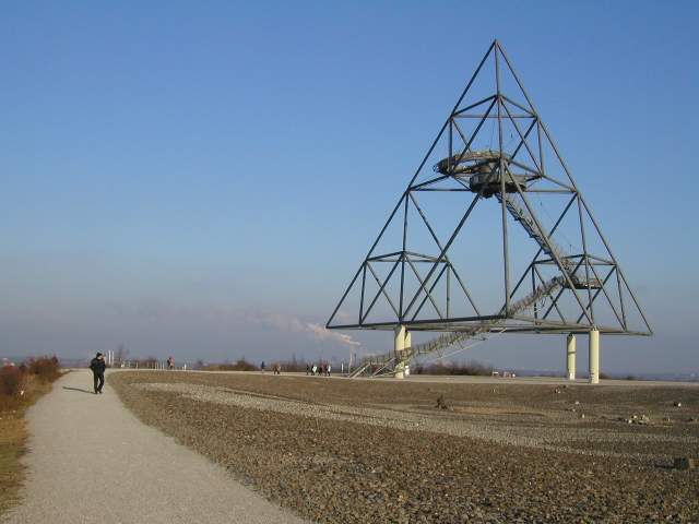 auf der Halde der stillgelegten Zeche Prosper