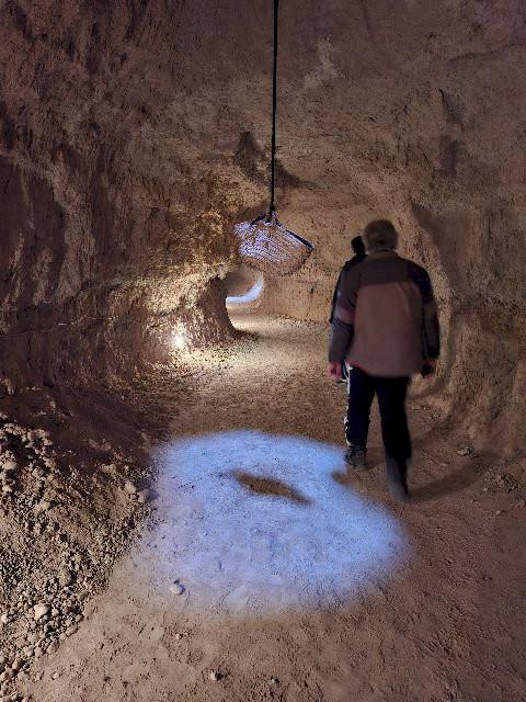 in den unterirdischen Kanälen der Khettara