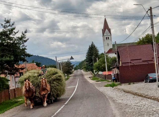 Heuernte in Siebenbürgen