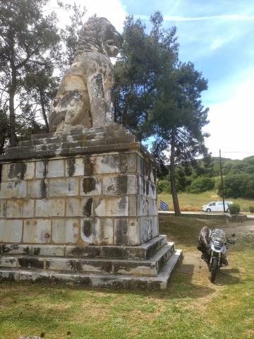 Rast am Lwen von Amphipolis