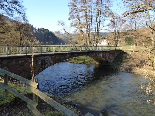 Grenzbrücke an der Our