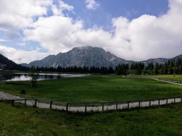 Bergsee am Nassfeldpass
