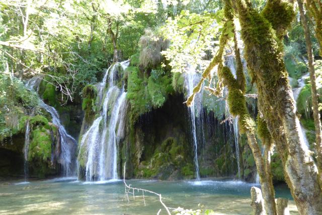Wasserfall am Fer en Cheval bei Arbois