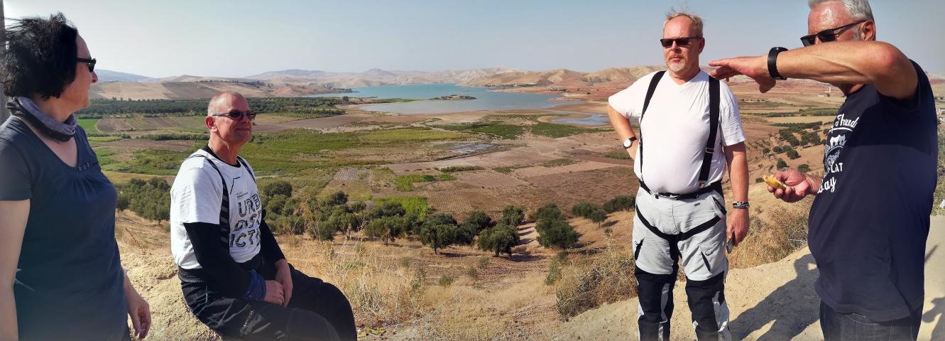 am Barrage Sidi Chahed