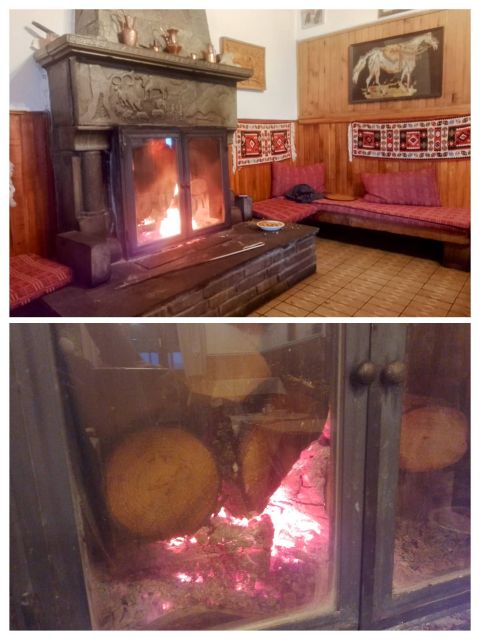 abendliche Entspannung am Kamin