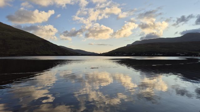 Sonnenaufgang in Leeane