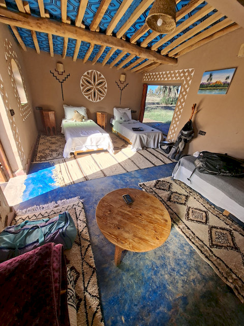 ein Blick in unsere heutige Unterkunft